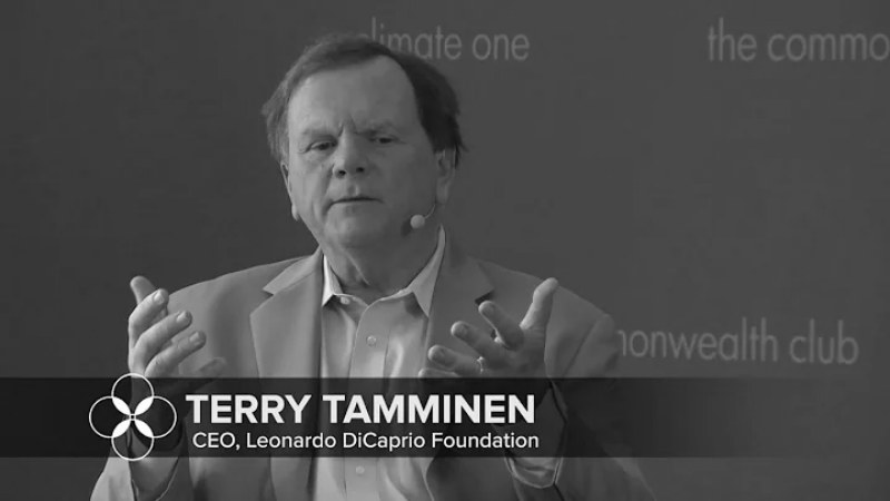 Intervention de Terry TAMMINEN pour Climate One ©Climate One