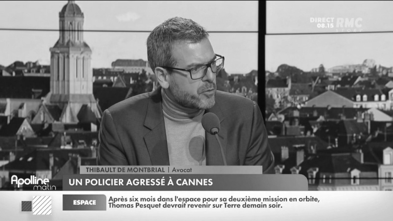 Intervention de Thibault DE MONTBRIAL pour RMC ©RMC