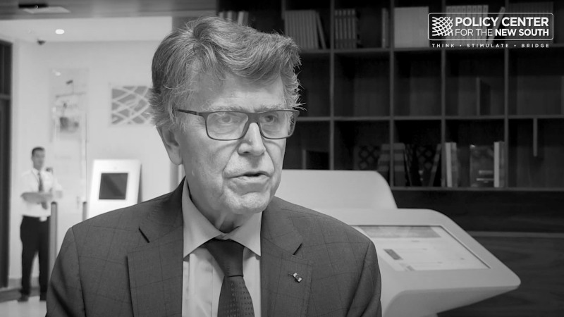 Intervention de Thierry DE MONTBRIAL ©Policy Center for the New South