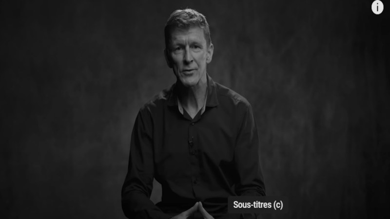 Intervention de Tim PEAKE pour LADbible TV ©LADbible TV