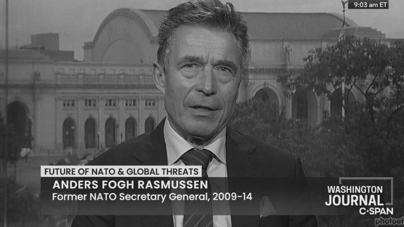 Intervention d'Anders FOGH RASMUSSEN pour Washington Journal ©washingtonjournal