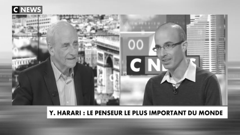 Intervention de Yuval NOAH-HARARI pour Cnews ©CNEWS