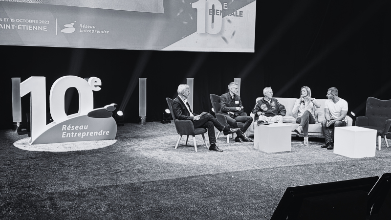 Conférence de Karine JOLY pour le Réseau Entreprendre ©Karine JOLY