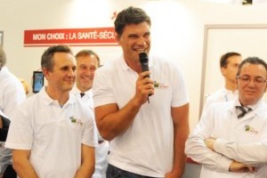 Fabien Pelous parrain de salon