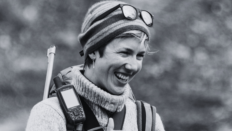 Heïdi SEVESTRE en montagne ©Alexey Seafarer