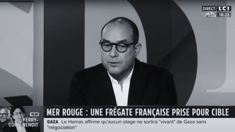 Intervention de Lucas MENGET sur la Mer Rouge ©LCI