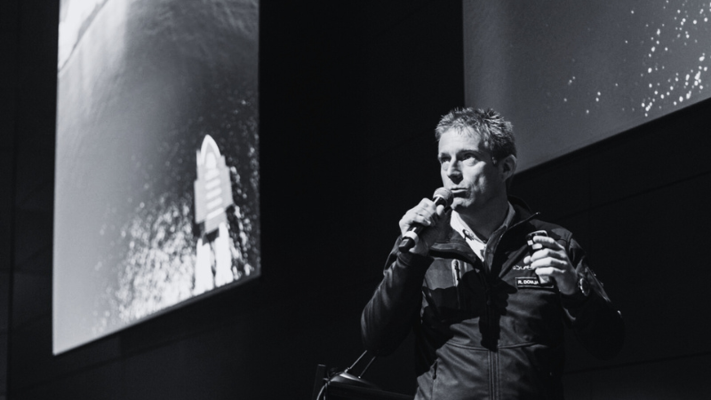 Raphaël DOMJAN lors d'une conférence ©Raphaël DOMJAN