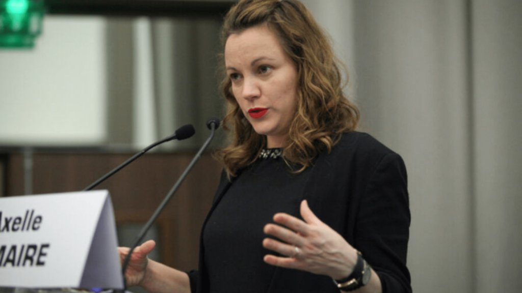 Intervention d'Axelle LEMAIRE pour l'usine digitale ©Pascal Guittet - L'Usine Digitale