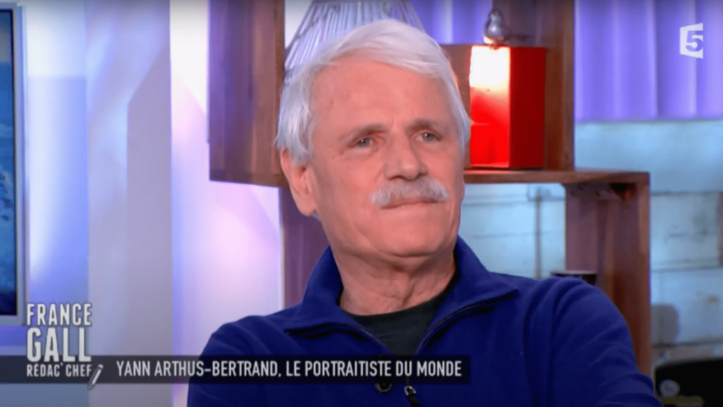 Intervention de Yann ARTHUS-BERTRAND pour un plateau TV ©C à vous - France Télévisions