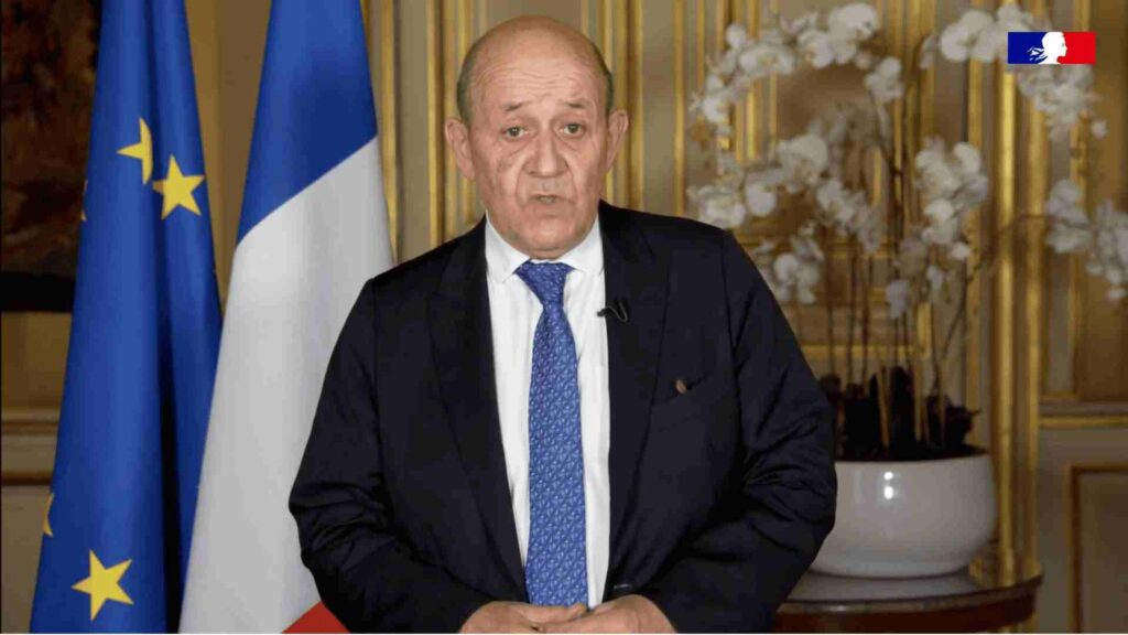Intervention de Jean-Yves LE DRIAN pour le ministre de l'Europe et des Affaires étrangères ©Expertise France