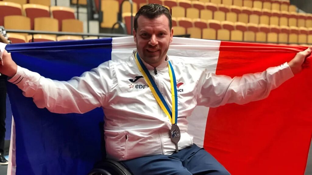 Participation de Florian MERRIEN aux Jeux Olympiques de Paris 2024 ©La bayard handisport
