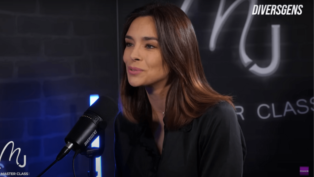 Participation de Marine LORPHELIN pour parler de bien-être ©Panache