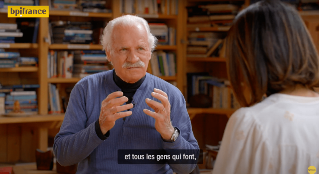 Participation de Yann ARTHUS-BERTRAND pour une interview ©Bpifrance