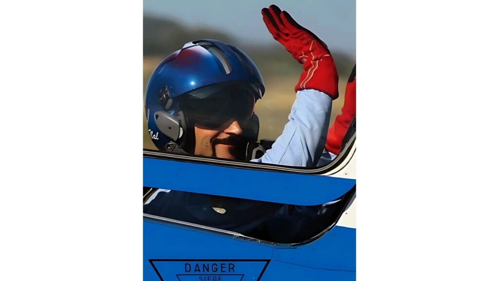 Raphaël NAL à bord d'un rafale ©Raphaël NAL