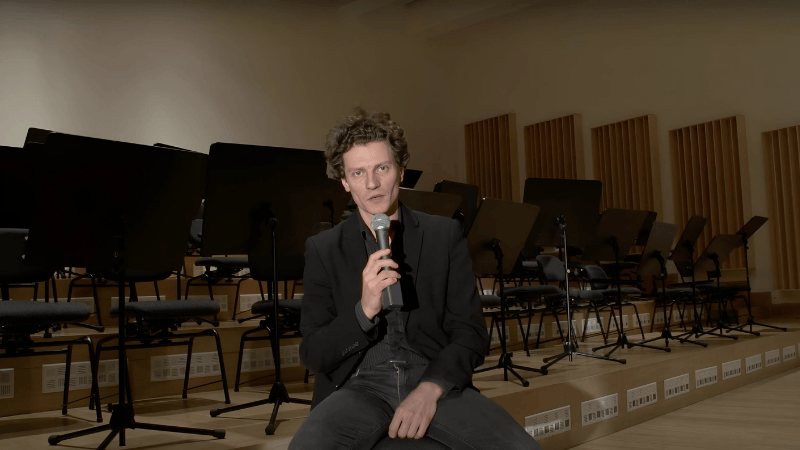 Intervention de Nicolas KRAUZE pour parler de son métier