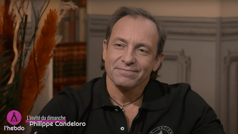 Philippe CANDELORO lors d'une interview