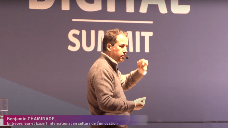 Intervention de Benjamin CHAMINADE sur la transformation digitale