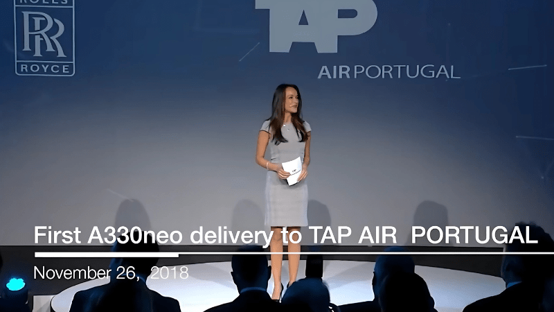 Intervention de Karine LIMA pour Air Portugal ©Vimeo