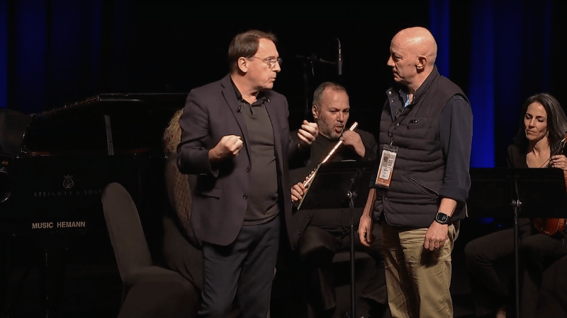 Intervention de Philippe Fournier à un orchestre