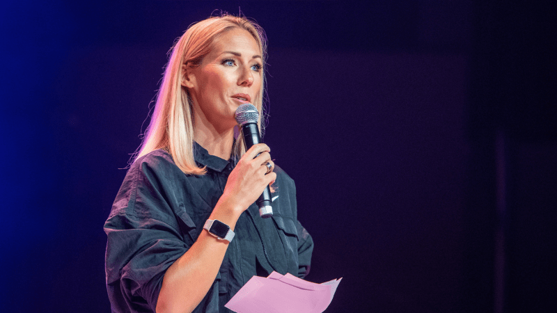 Intervention de Sandy HERIBERT à une conférence
