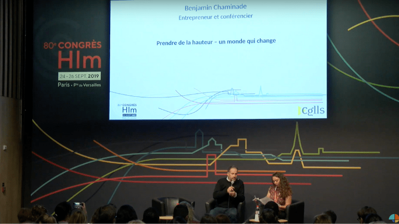 Participation de Benjamin CHAMINADE à une conférence