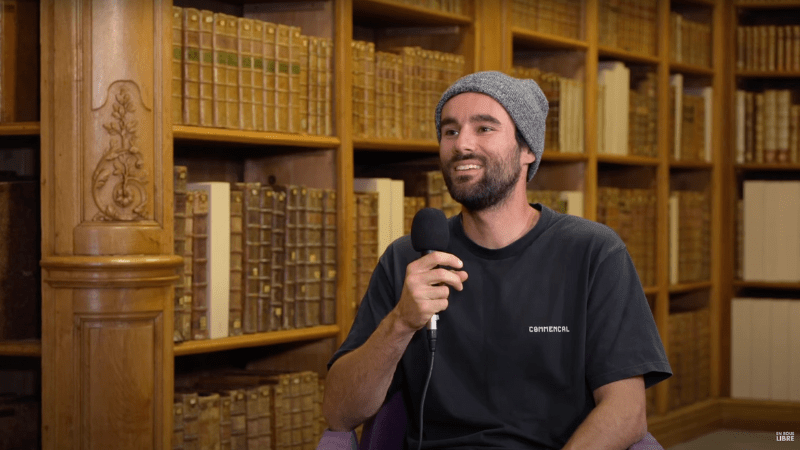 Participation de Kilian BRON à une interview