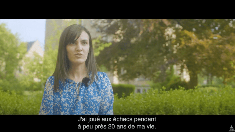 Participation de Mitra HEJAZIPOUR sur son parcours