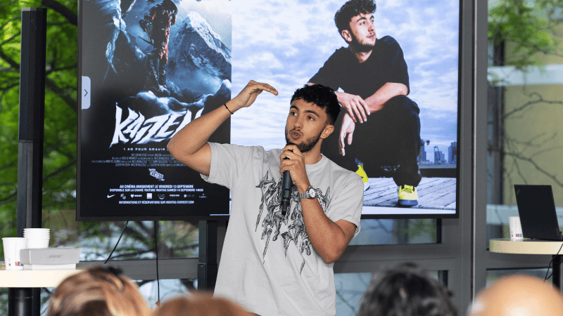 Intervention de InoxTag à une conférence