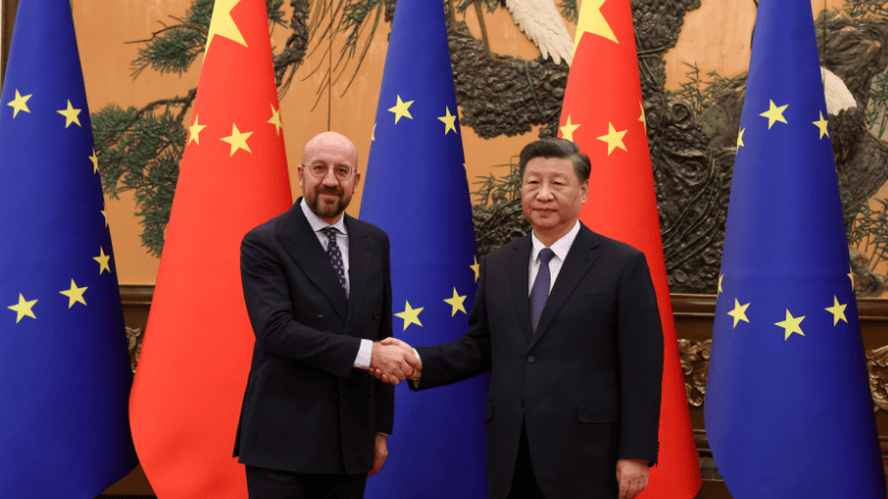 Participation de Charles MICHEL à une conférence en Chine