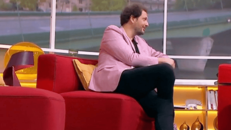 Participation d'Éric ANTOINE lors d'un plateau TV