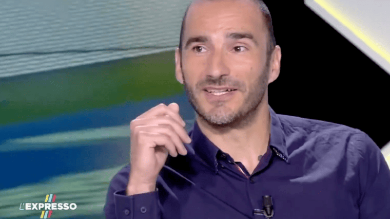 Thomas SAMMUT sur un plateau télévisé
