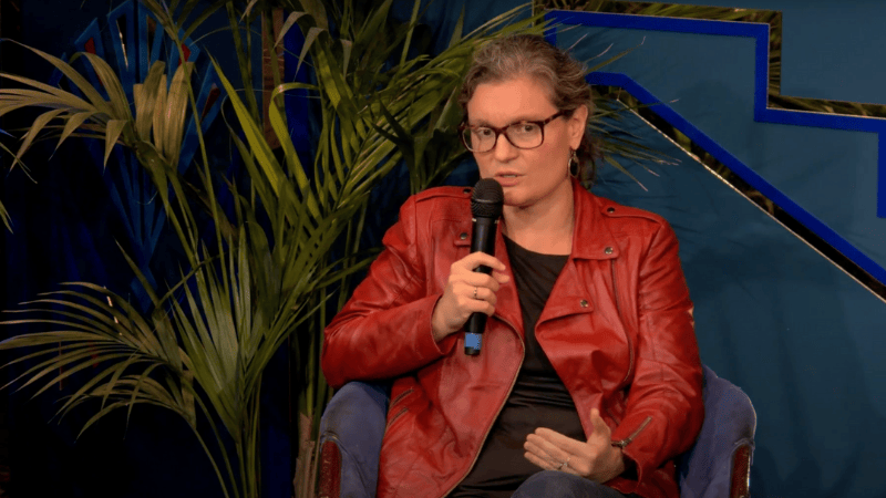 Prise de parole de Laetitia VITAUD