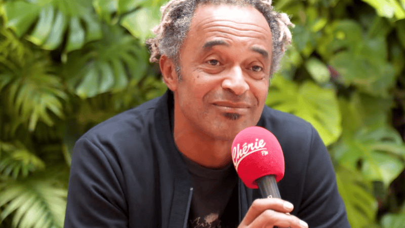 Yannick NOAH lors d'une interview